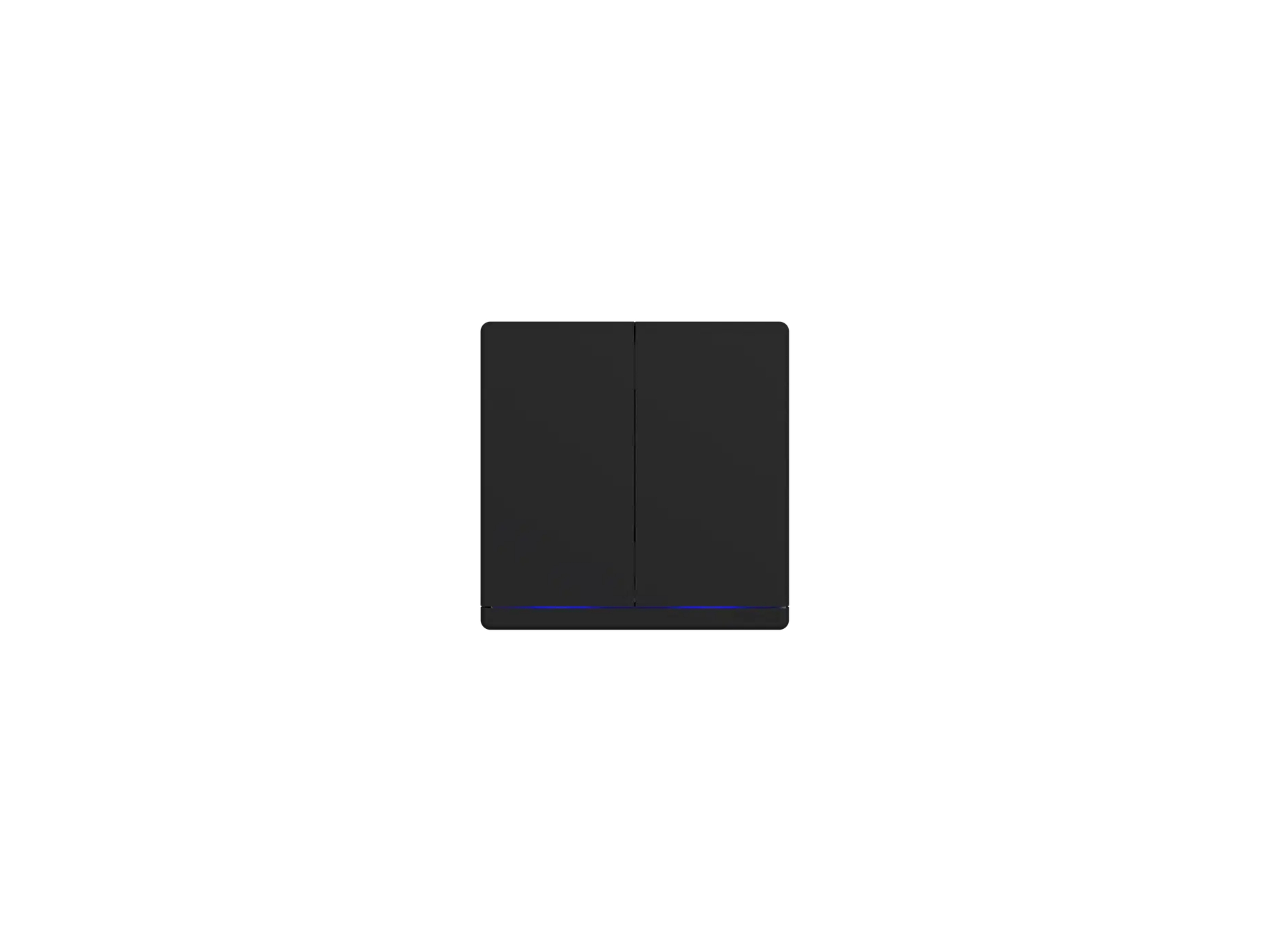 ODESSA 16A 2G 1W SWITCH BLACK M